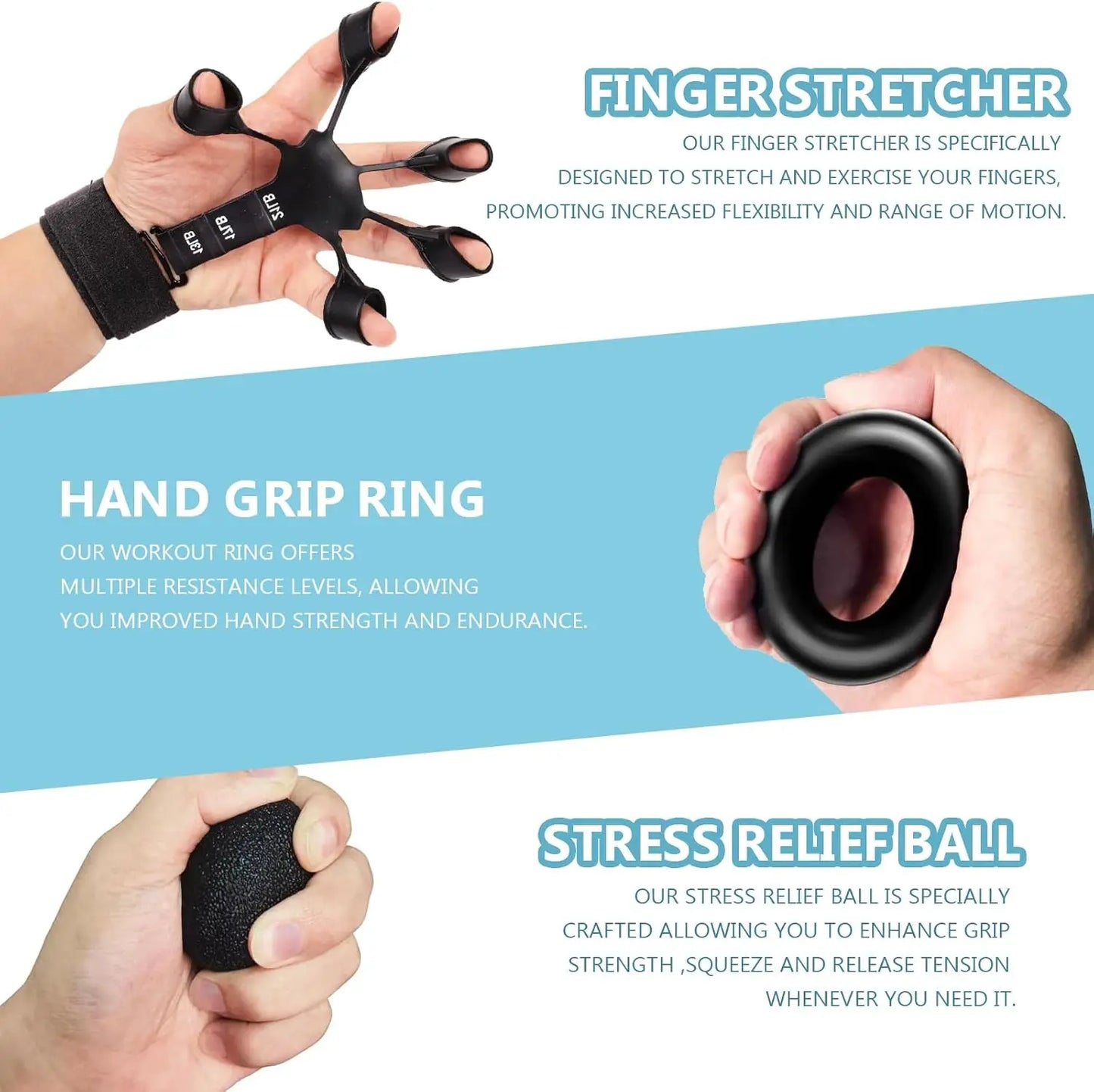 Muscle Recovery Grip Trainer Kit