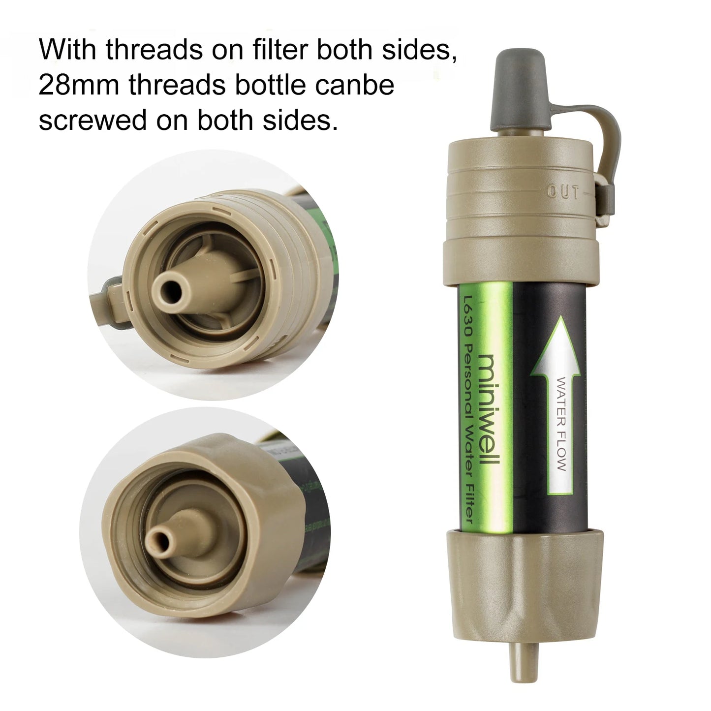 Outdoor Gravity Water Filter System