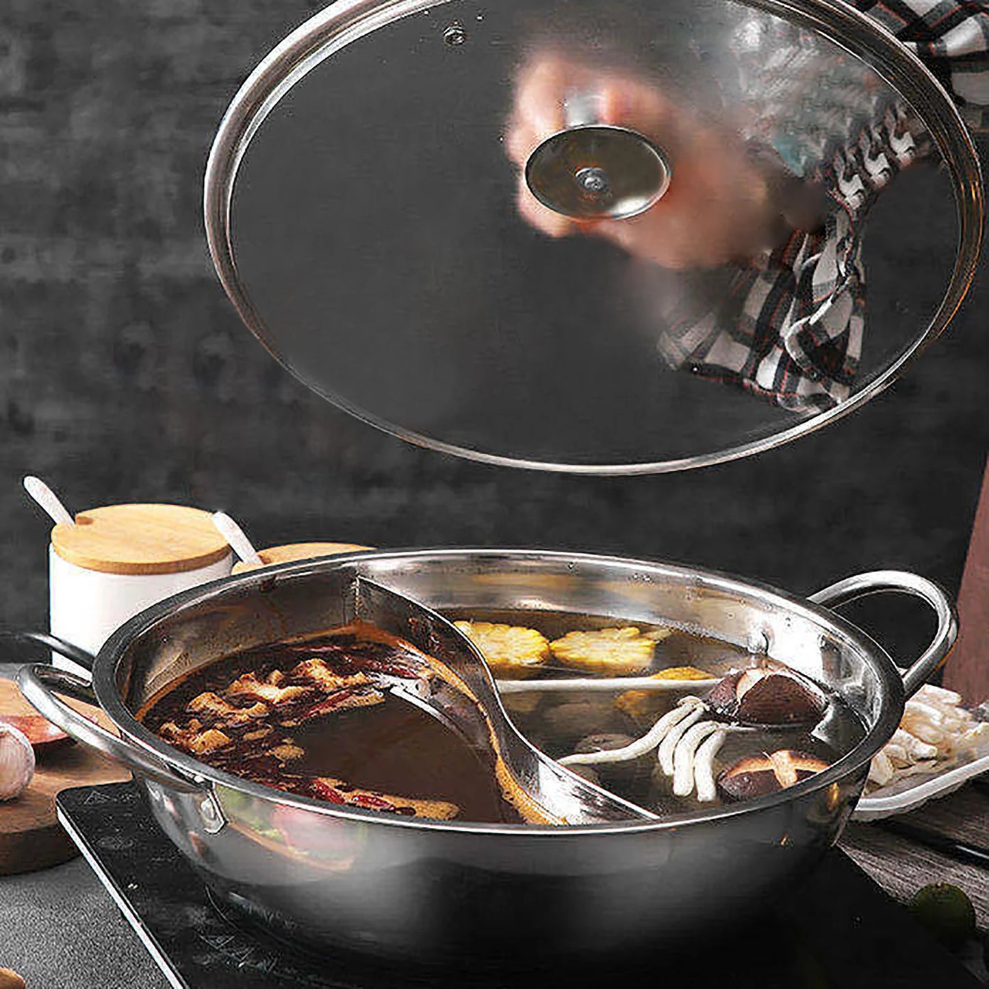 Stainless Steel Separator Hot Pot