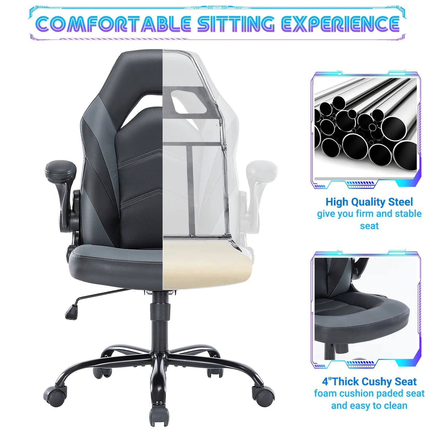 Home Ergonomic Adjustable Racing Chair