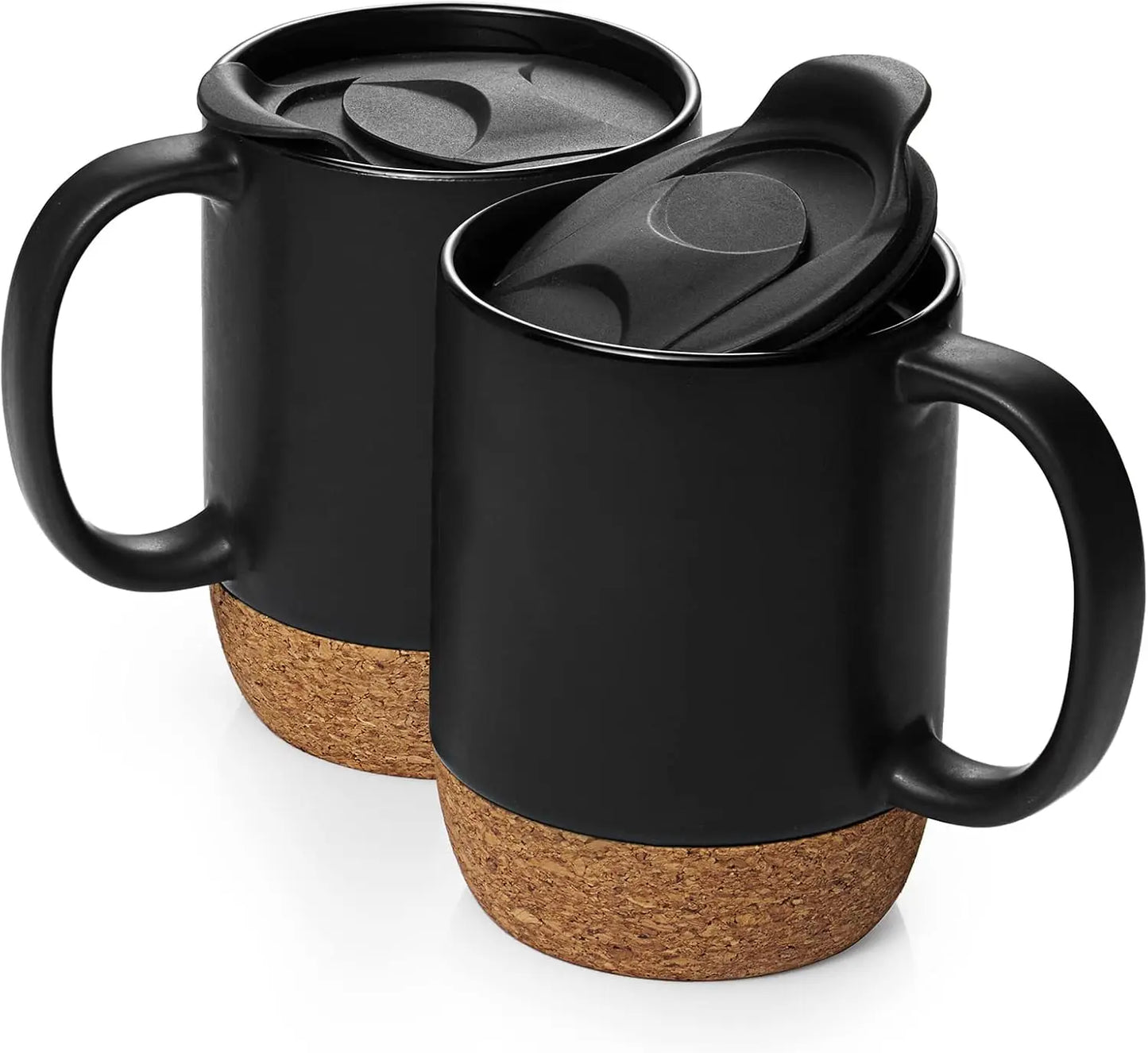 2 Ceramic Coffee Mug Set