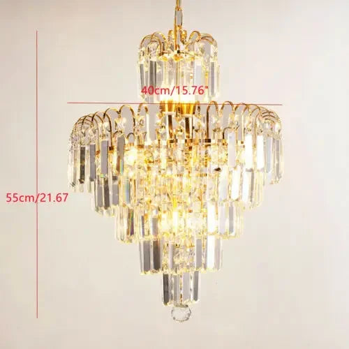 Modern Crystal Chandelier Ceiling Decor