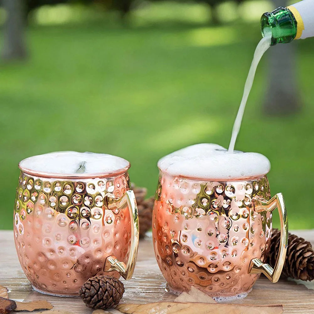 Copper Plated Beverage Coffee Mug