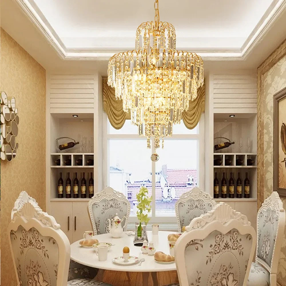 Modern Crystal Chandelier Ceiling Decor