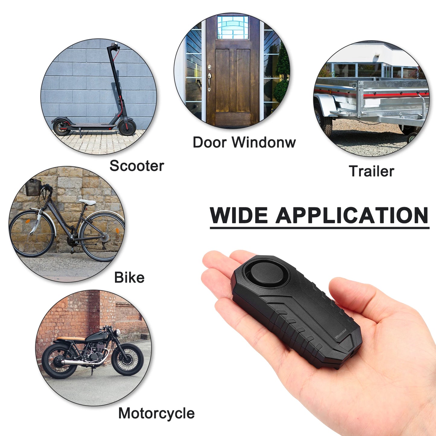 Anti-Theft Bike Burglar Alarm