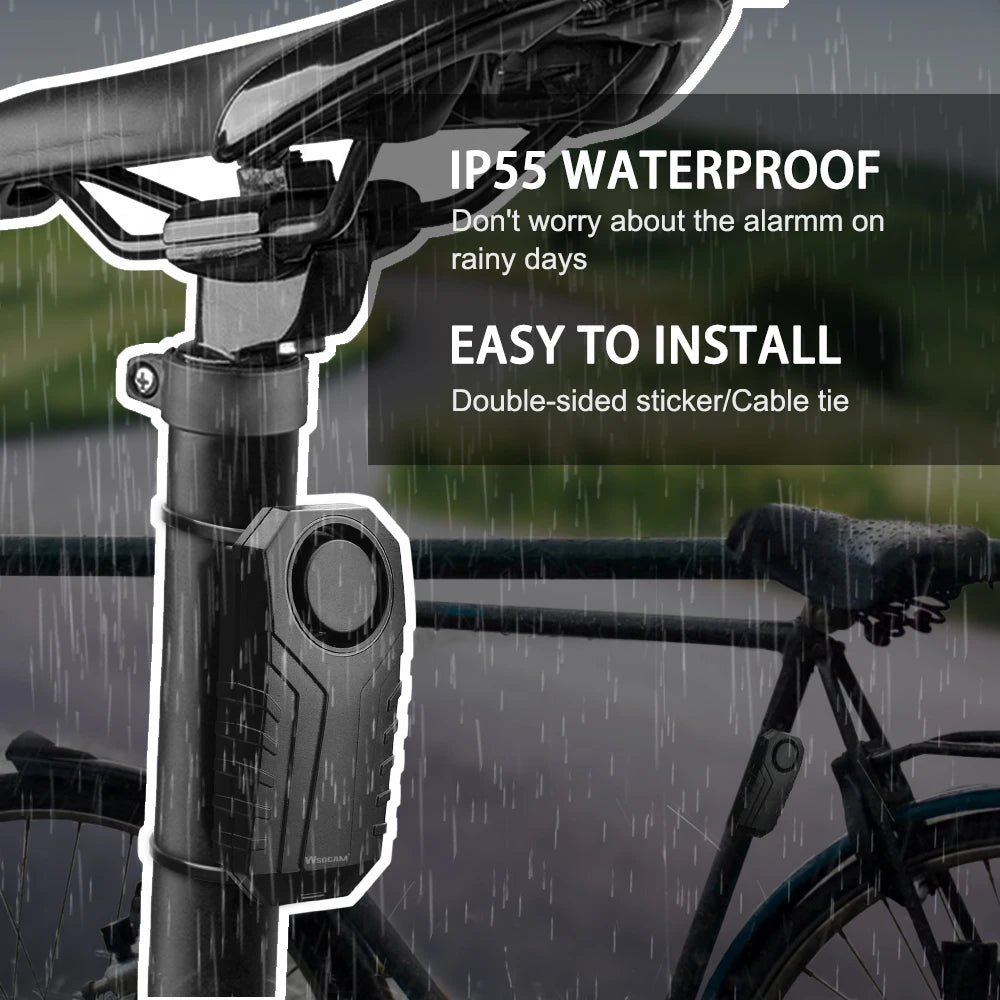 Anti-Theft Bike Burglar Alarm