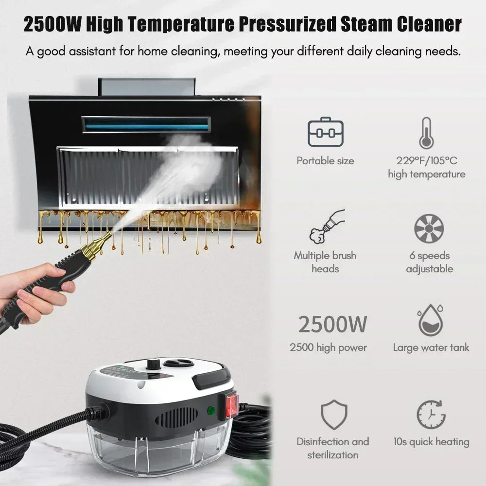 Portable High Temperature Steam Cleaner