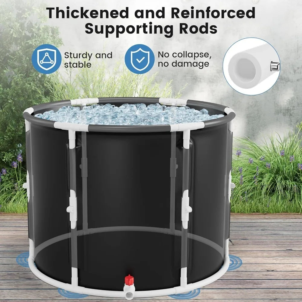 66 Gallon Foldable Cold Plunge Bath