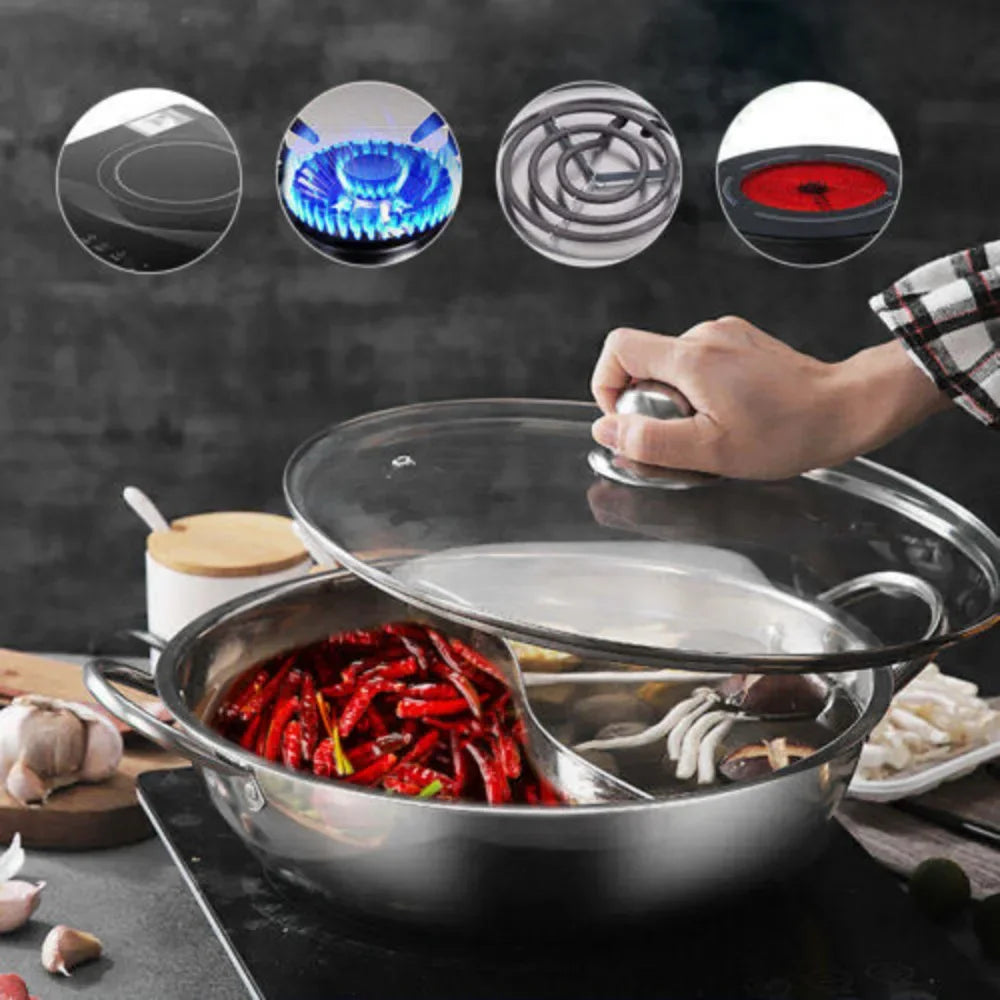 Stainless Steel Separator Hot Pot