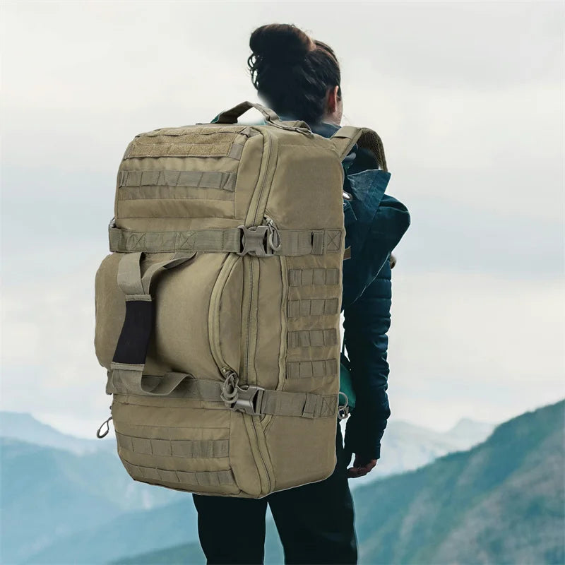 Outdoor Tactical Duffel Backpack Bag