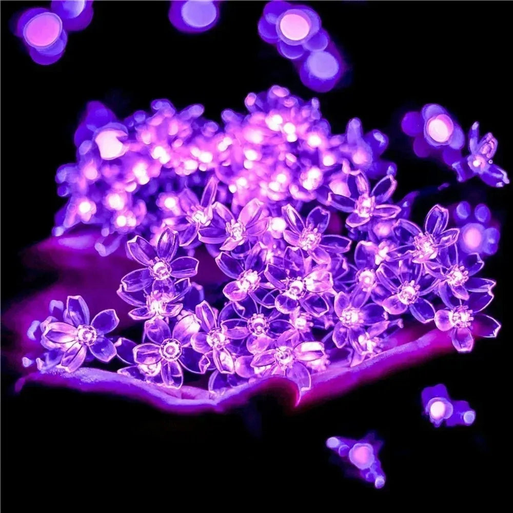 Outdoor Solar Lamp Fairy String Lights