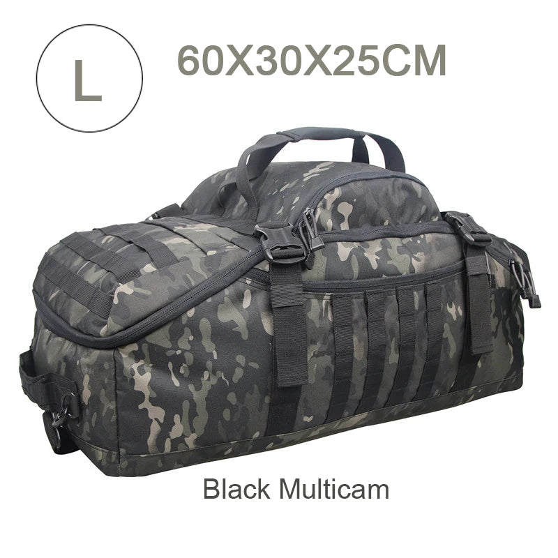 Outdoor Tactical Duffel Backpack Bag