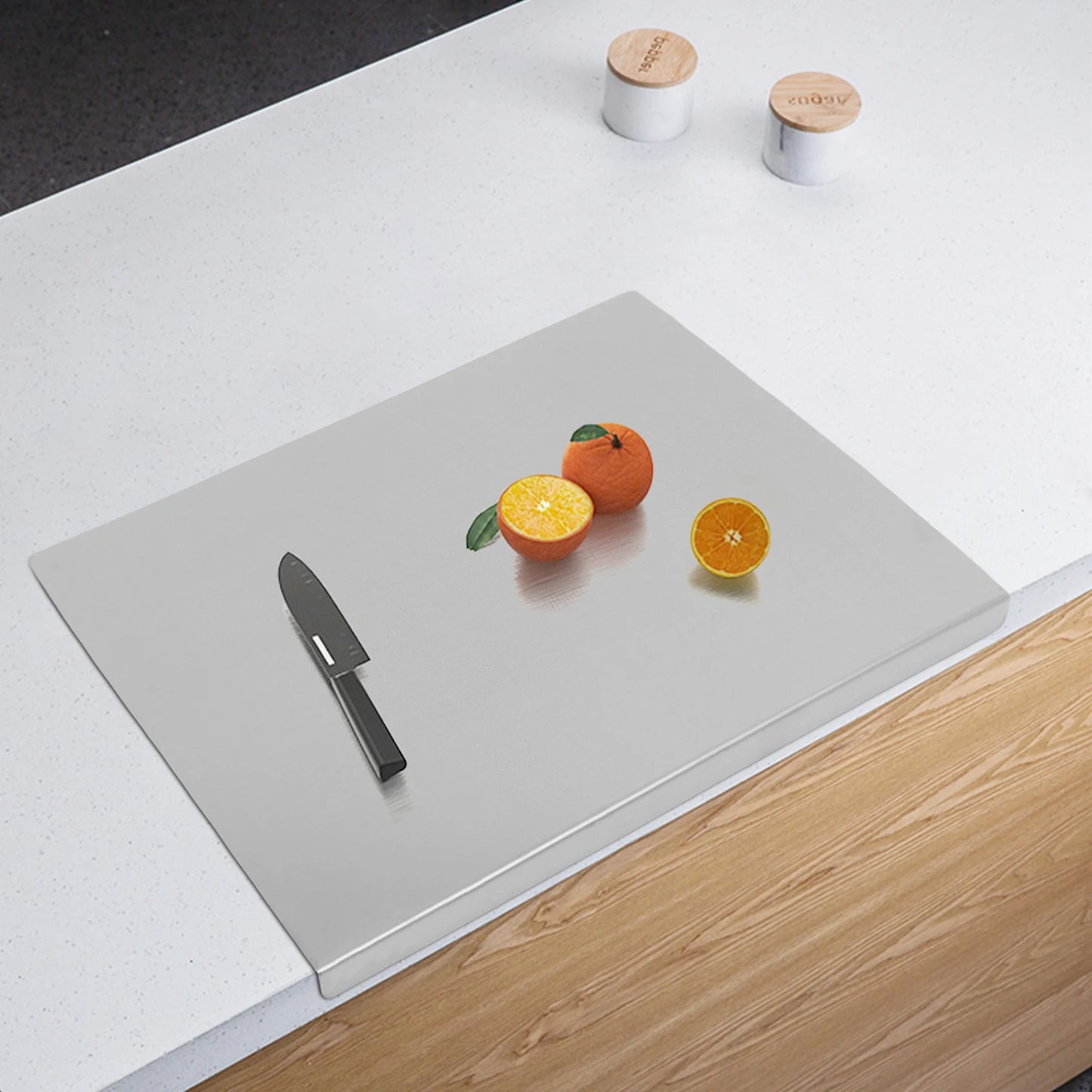 Stainless Steel Prep Chopping Board