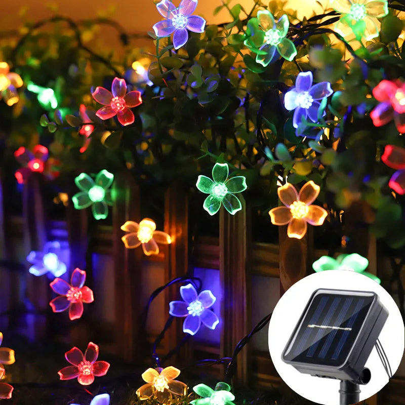 Outdoor Solar Lamp Fairy String Lights