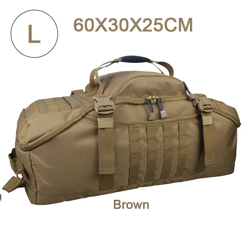 Outdoor Tactical Duffel Backpack Bag