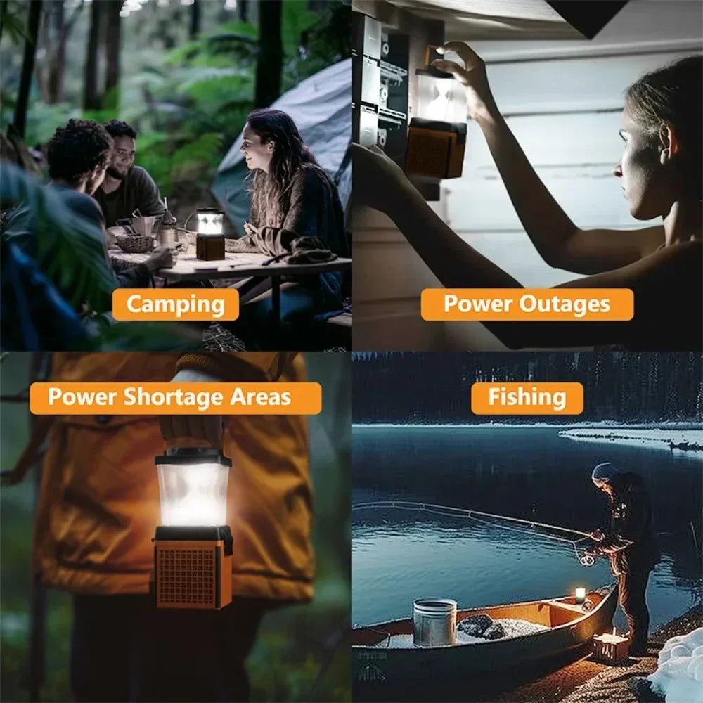 Emergency Lights Salt Water Lamp