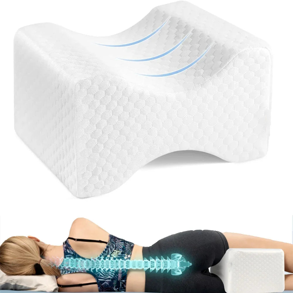 Orthopedic Memory Foam Knee Pillow