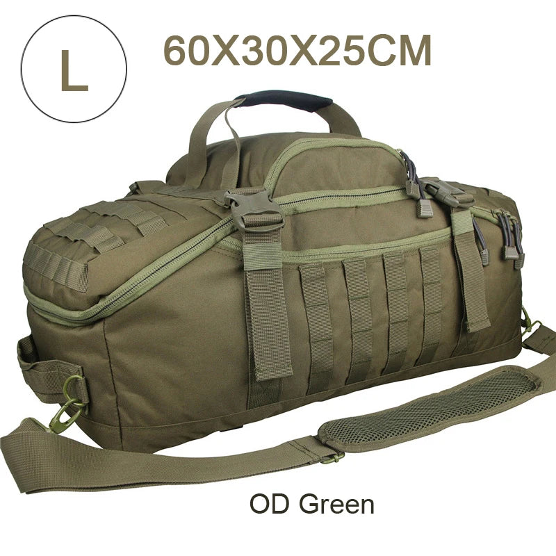 Outdoor Tactical Duffel Backpack Bag
