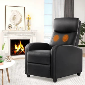 Fabric Massage Support Recliner Chair