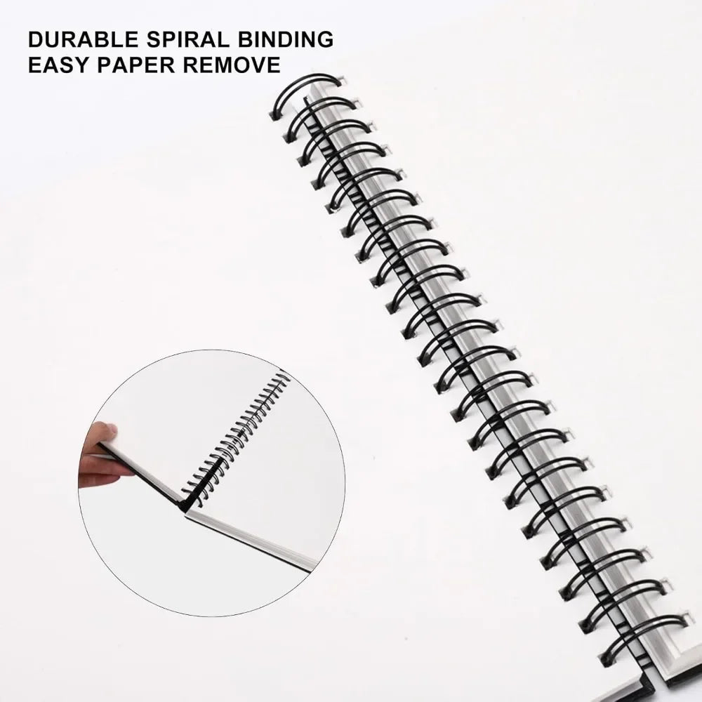 Hardcover Spiral Bound Sketchbook
