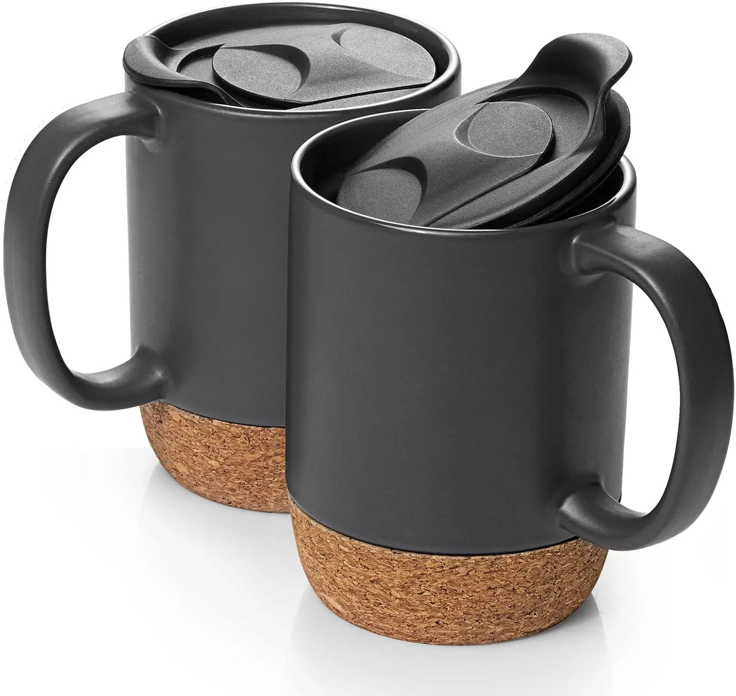 2 Ceramic Coffee Mug Set