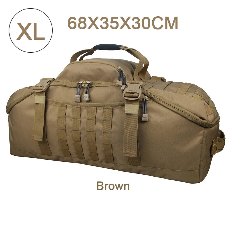 Outdoor Tactical Duffel Backpack Bag