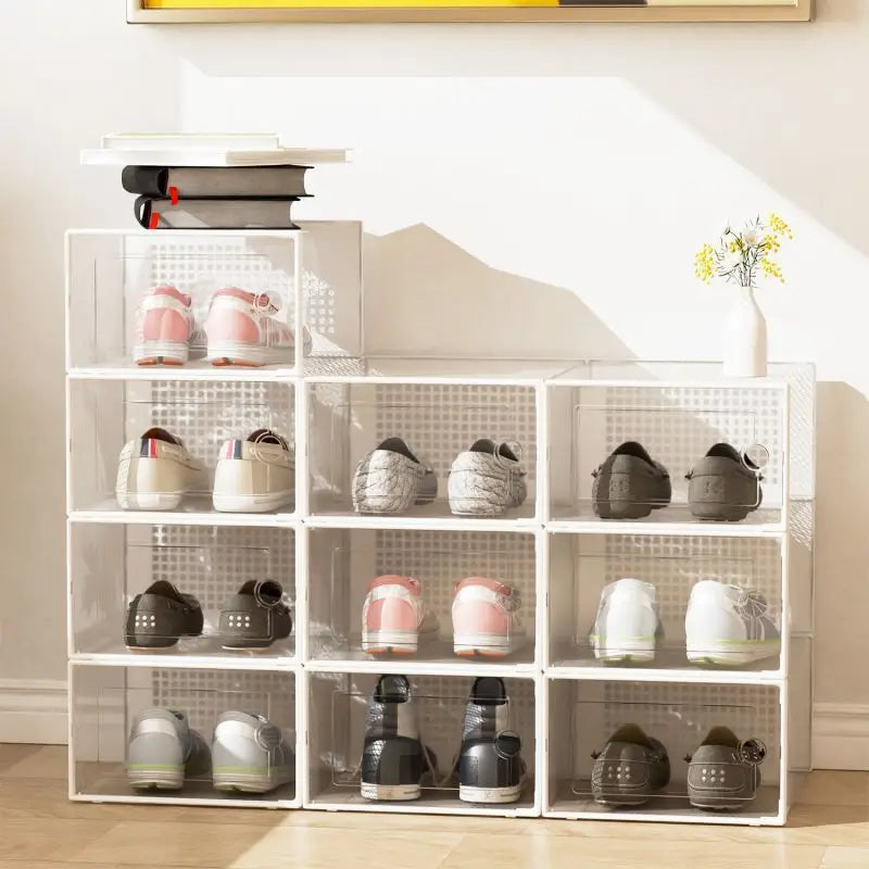 Dust and Moisture Proof Shoe Box Storage