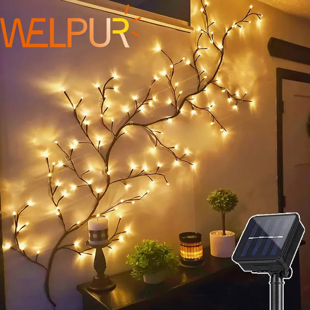 Outdoor Lighting Light Tree Branches Garland