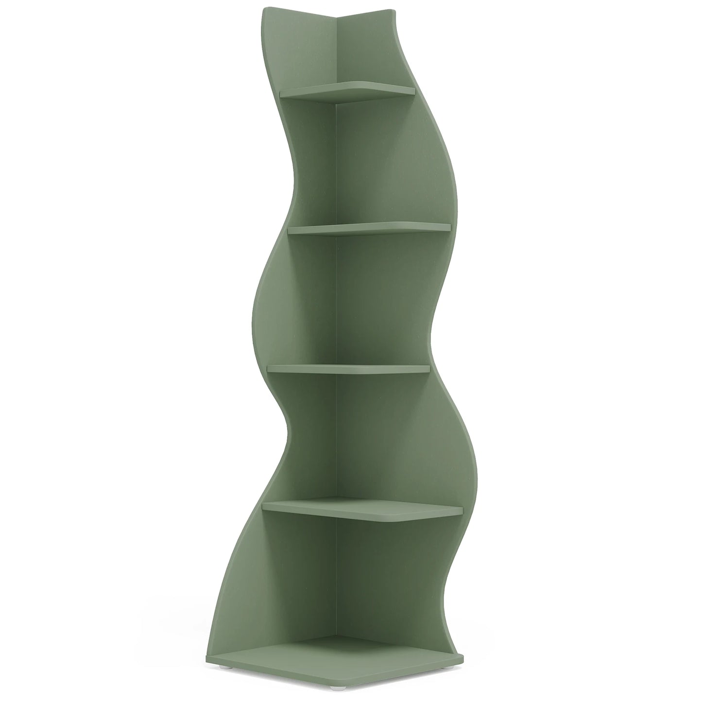 Modern 5 Tier Corner Shelf