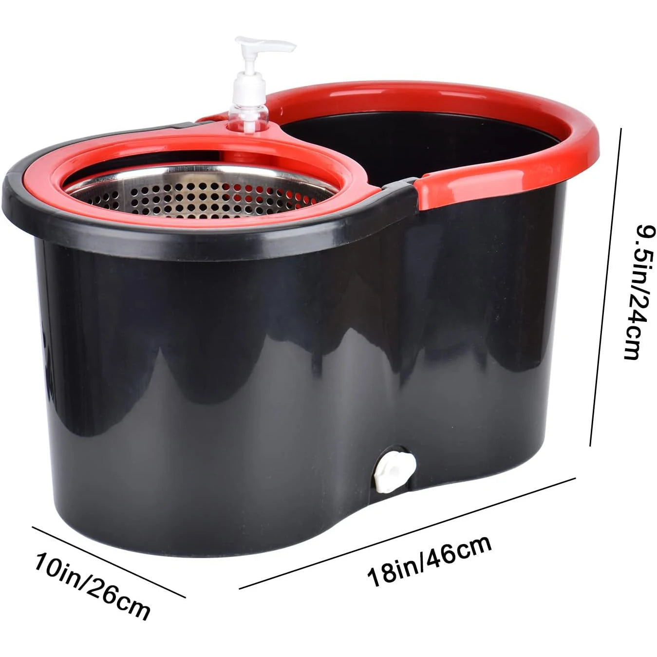 Spin Mop Bucket System Set