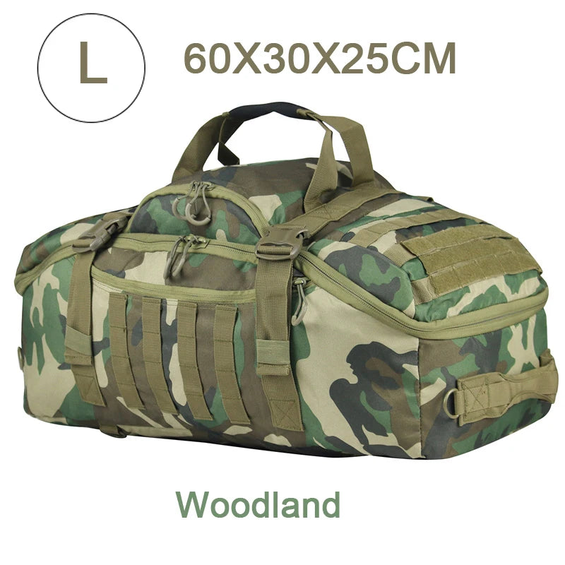 Outdoor Tactical Duffel Backpack Bag