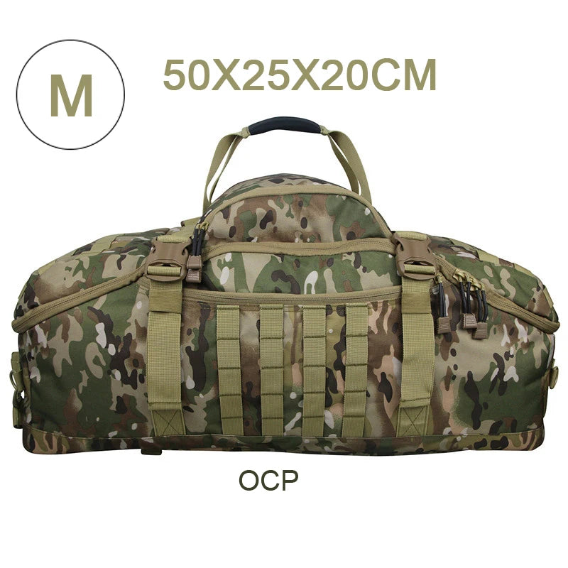 Outdoor Tactical Duffel Backpack Bag
