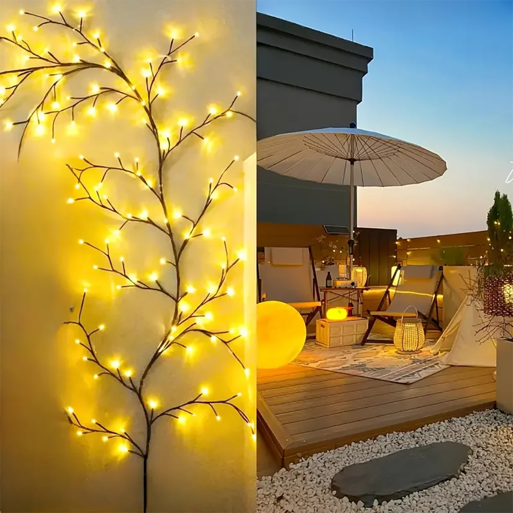 Outdoor Lighting Light Tree Branches Garland