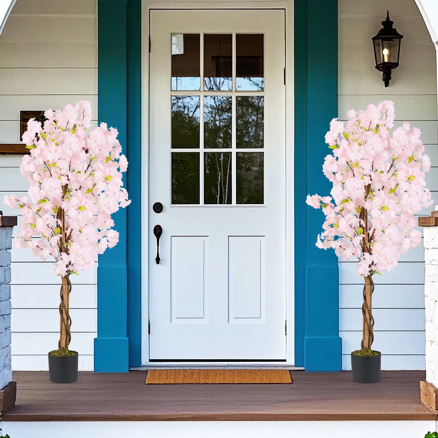 Faux Cherry Blossom Tree