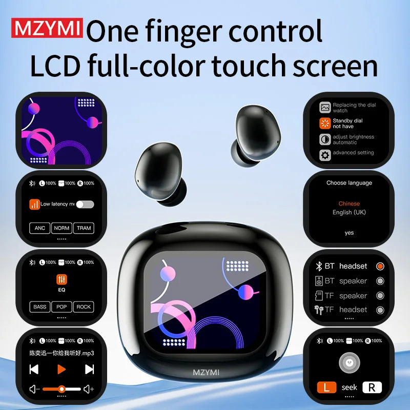 Bluetooth Wireless Noise Cancelling Earbuds