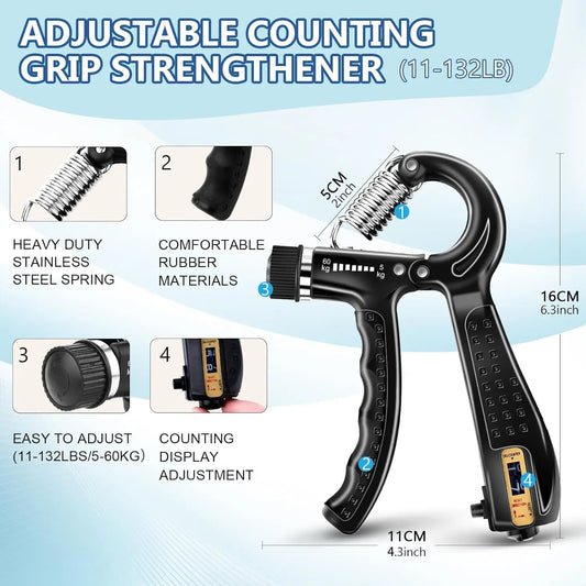 Muscle Recovery Grip Trainer Kit