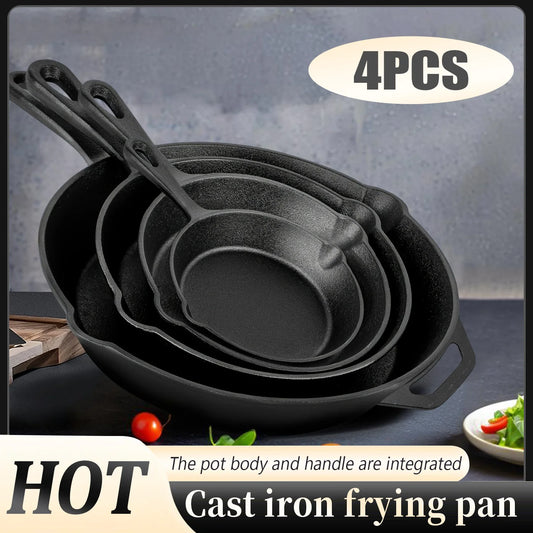 Multi- Size Cast Iron Skillets