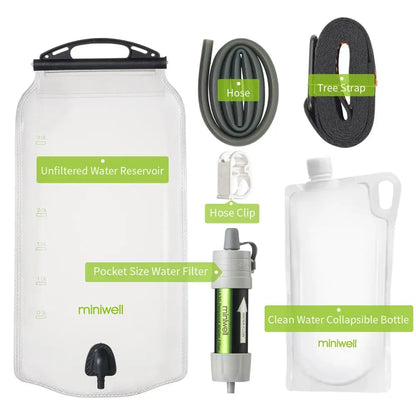 Outdoor Gravity Water Filter System