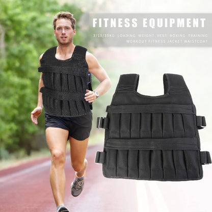 Adjustable Loading Weight Vest Waistcoat