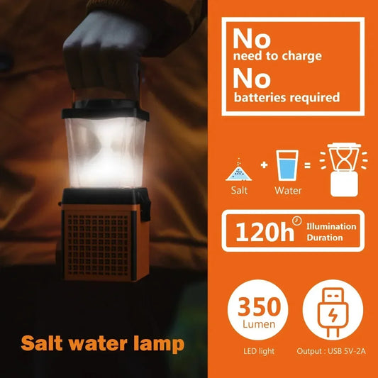 Emergency Lights Salt Water Lamp
