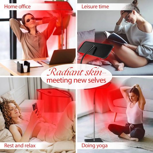 LED Red Light Therapy Lamp