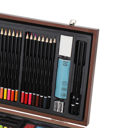 142 PCS Set Wooden Art Set