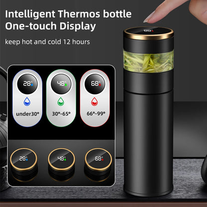 Stainless Steel LED Tea Thermos