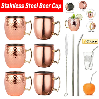 Copper Plated Beverage Coffee Mug