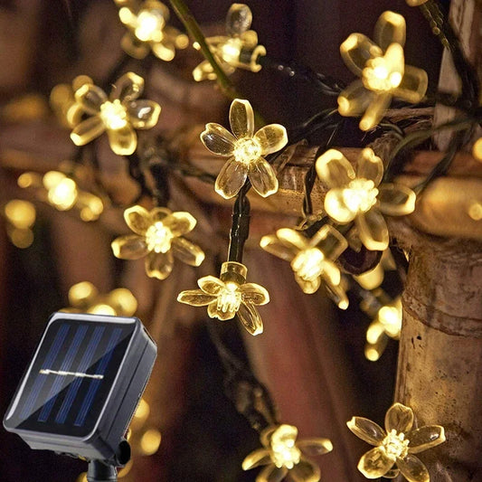Outdoor Solar Lamp Fairy String Lights