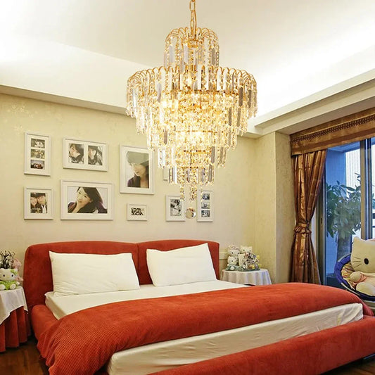 Modern Crystal Chandelier Ceiling Decor