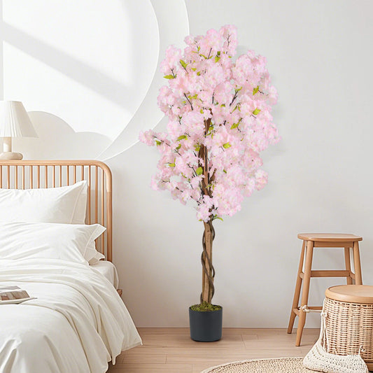 Faux Cherry Blossom Tree