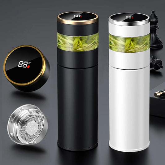 Stainless Steel LED Tea Thermos