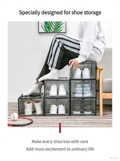 Dust and Moisture Proof Shoe Box Storage