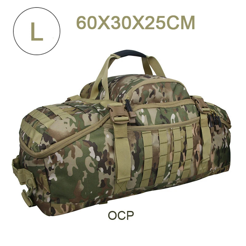 Outdoor Tactical Duffel Backpack Bag